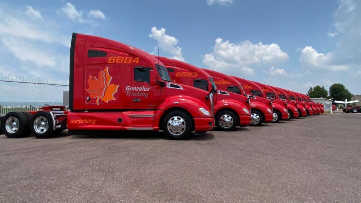 Suma González Trucking más de 60 unidades Kenworth-PACCAR MX-13