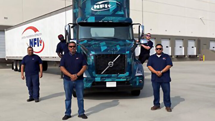 Inicia NFI prueba de camiones pesados eléctricos Volvo VNR en California