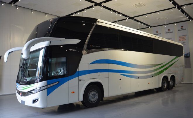 Exporta Marcopolo primer autobús Paradiso New G7 1600 LD a Ghana