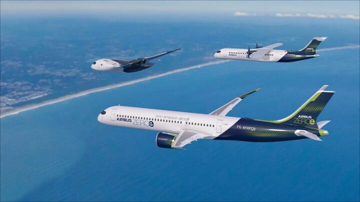 Airbus revela el concepto de avión cero emisiones