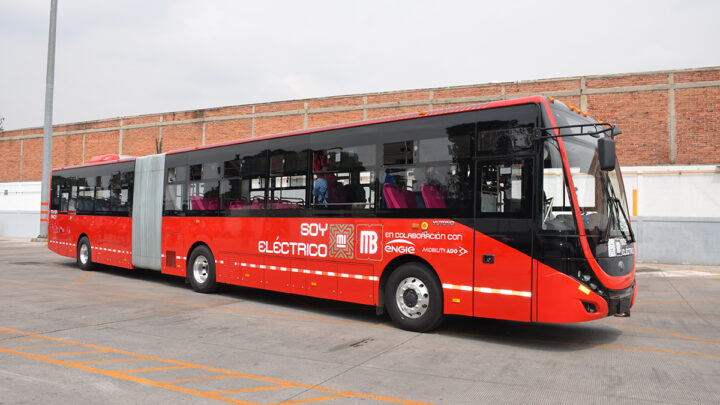 En operación, primer Metrobús articulado 100% eléctrico