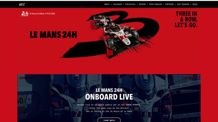 TOYOTA GAZOO Racing lanza un sitio web especial de Le Mans