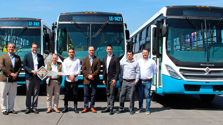 Entrega Navistar México autobuses a Corporativo Transporta