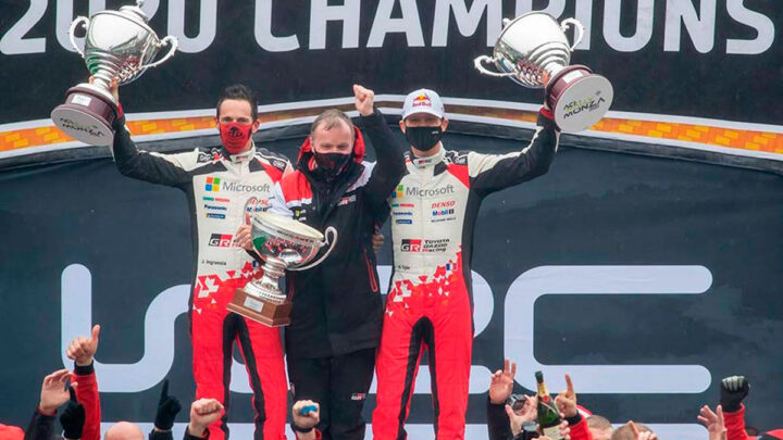 Ogier e Ingrassia campeones del mundo con TOYOTA GAZOO Racing en WRC