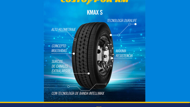 Goodyear lanza los nuevos neumáticos Kmax S