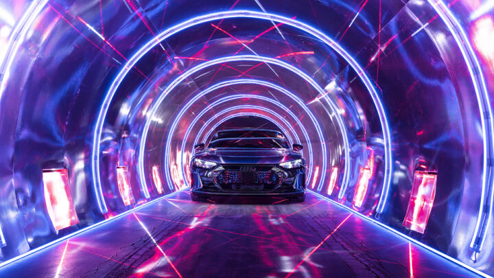 El Audi e-tron GT también circula con neumáticos Hankook para vehículos eléctricos