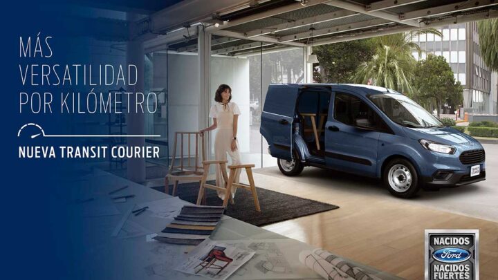 Transit Courier ofrece kilómetros de posibilidades con el mejor consumo de combustible