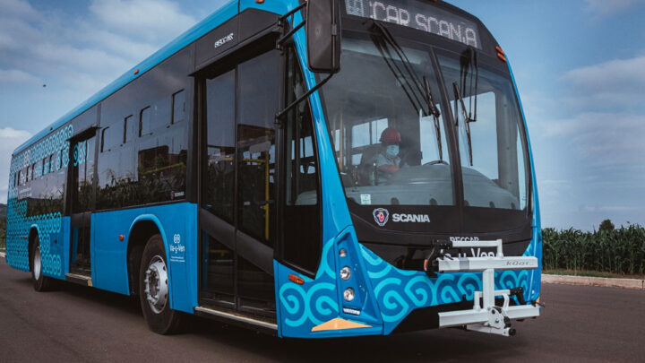 Scania entrega 20 autobuses urbanos a diésel Euro 6 que operarán en Mérida, Yucatán