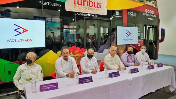 Turibus y ADO fortalecen la industria de la movilidad en el Tianguis Turístico 2021