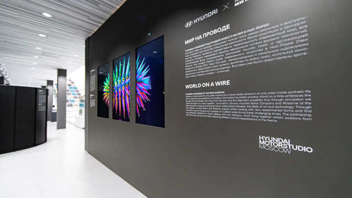 Hyundai Motorstudio Moscú inaugura la exposición de arte digital «World on a Wire»