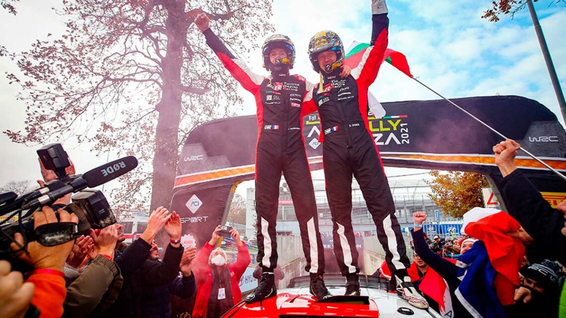 Ogier, Ingrassia y TOYOTA GAZOO Racing se coronan campeones del WRC 2021