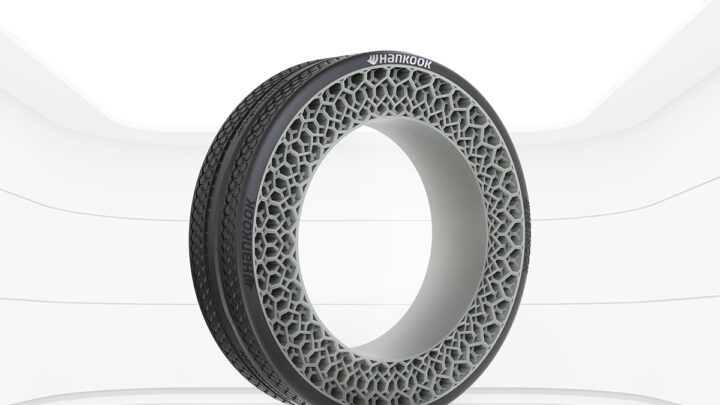 Hankook presentó en CES 2022 el neumático futurista sin aire