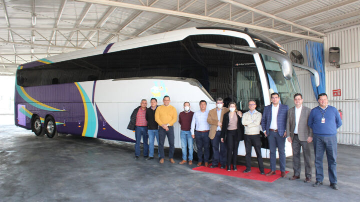 V&A Travels International estrena  Paradiso 1350, nueva generación de autobuses Marcopolo G8