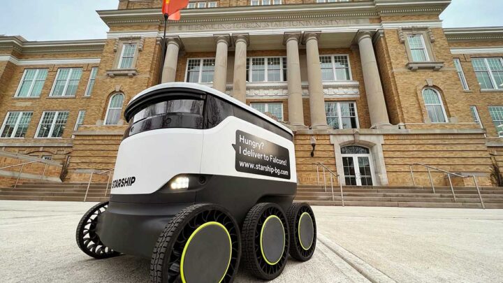 Goodyear extiende la tecnología de neumáticos sin aire a robots autónomos