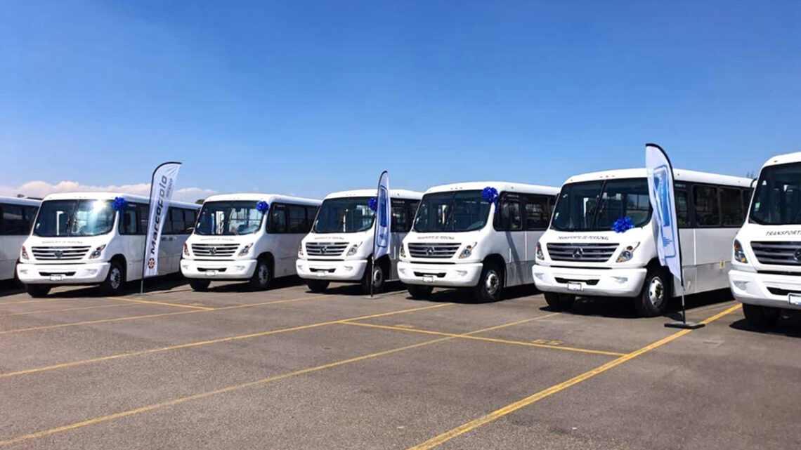 Trugesa integra 19 autobuses Mercedes-Benz en Puebla