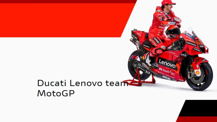 Lenovo y Ducati refuerzan su alianza para continuar liderando la innovación en MotoGP