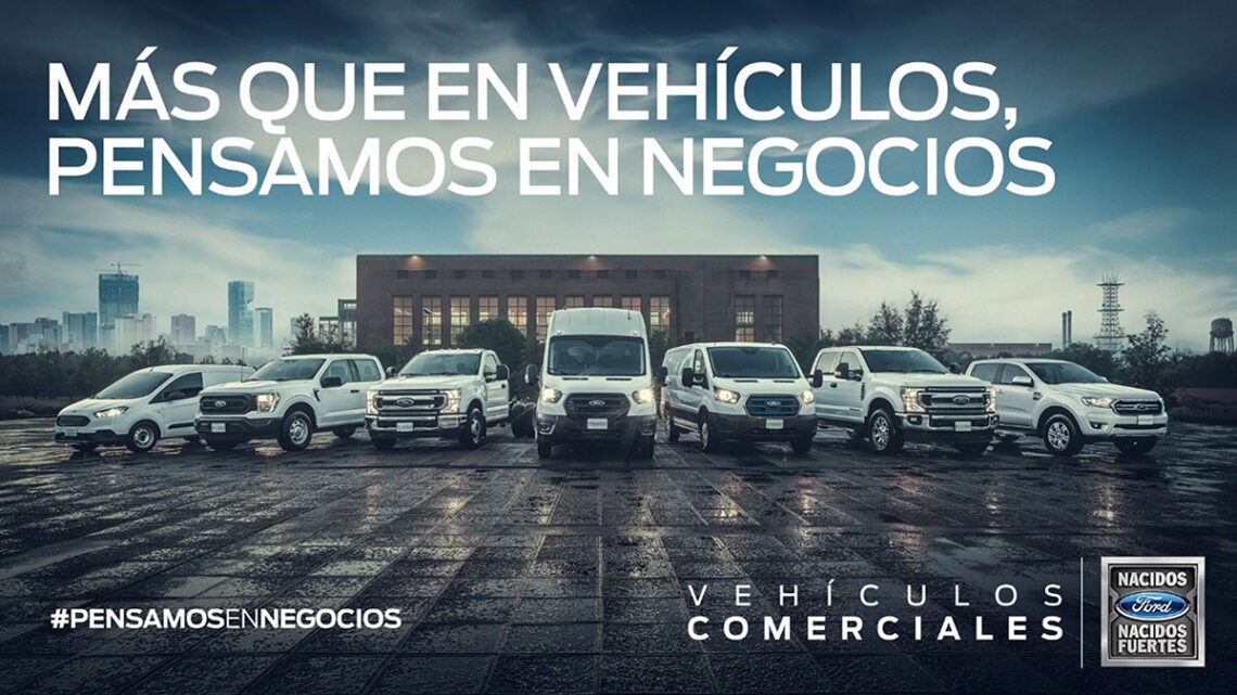 Toda la potencia y capacidad de Vehículos Comerciales Ford en Expo Hotel Cancún