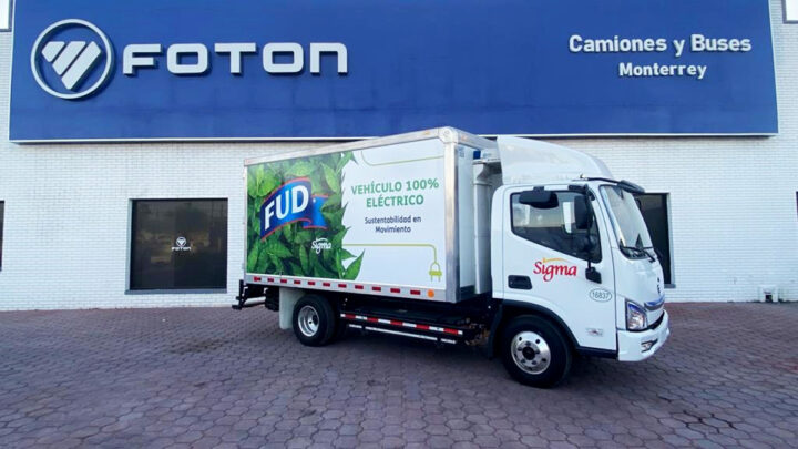 Sigma elige camiones FOTON para trasladar su carga con electromovilidad
