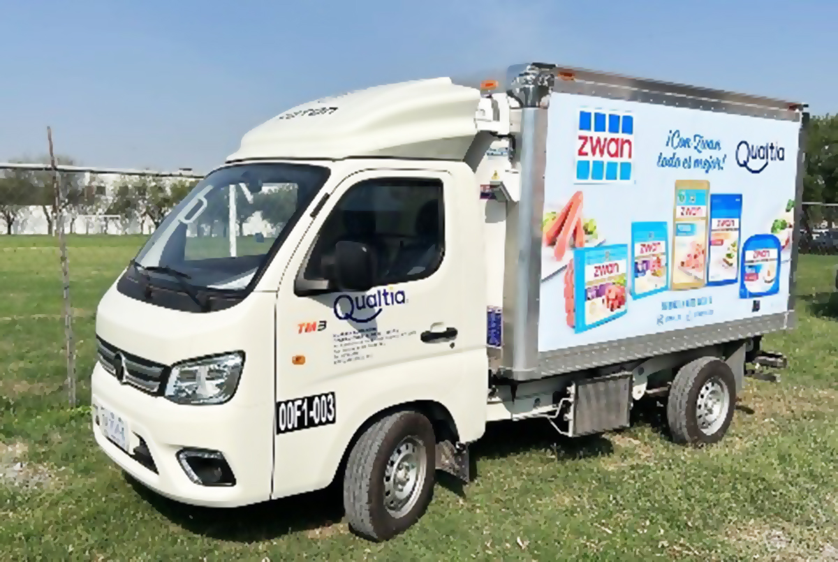 FOTON ya es parte de las unidades ayudando a Qualtia a distribuir