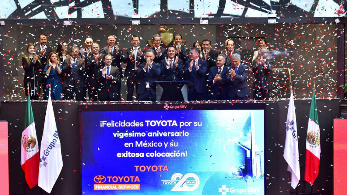 Toyota Financial Services celebra 16 años de listado en la Bolsa Mexicana de Valores Toyota Financial Services celebra 16 años de listado en la Bolsa Mexicana de Valores