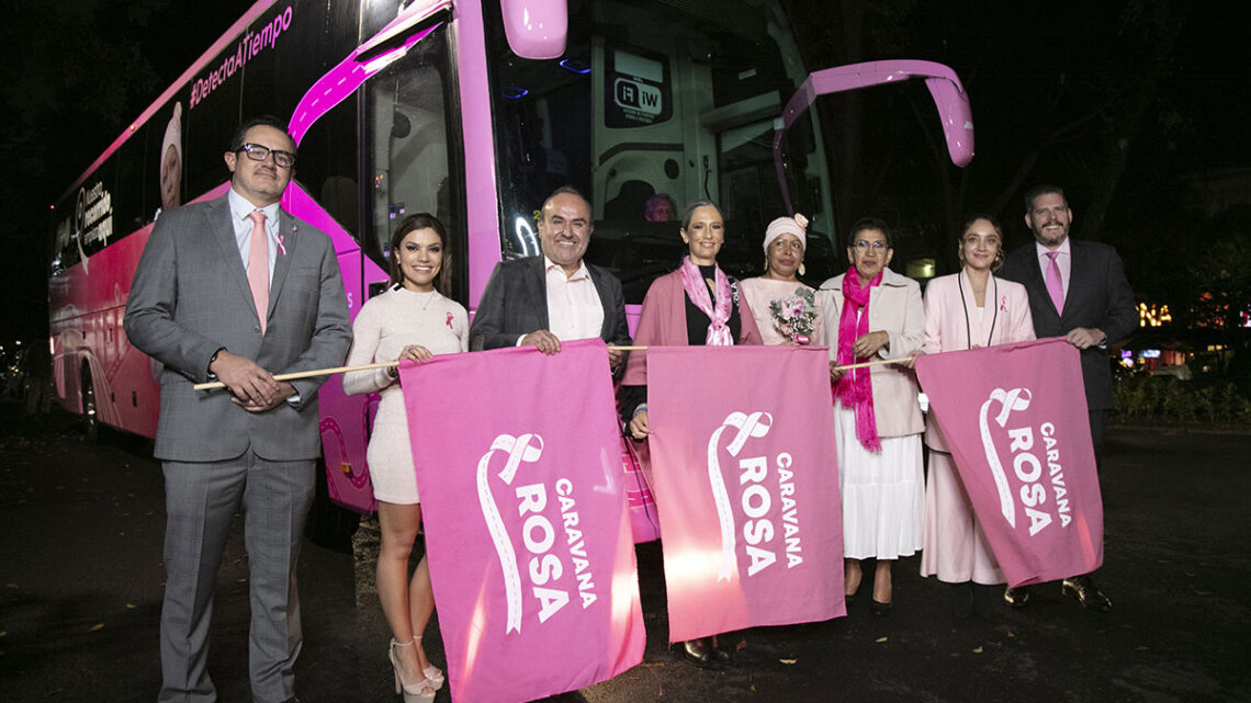 ADO da inicio a su onceava caravana rosa por el cáncer de mama: «nuestro recorrido empieza aquí». 