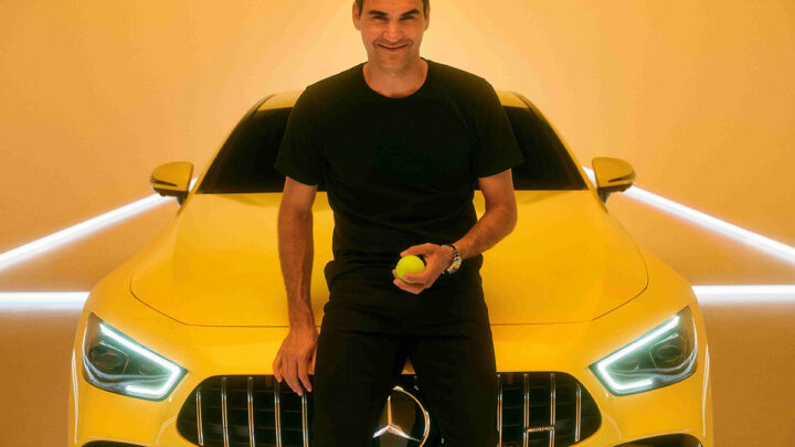 Mercedes-Benz y Roger Federer: «Neon Legacy»