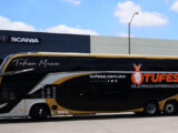 Scania México entrega 7 autobuses a Tufesa