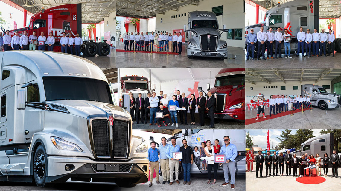 Entrega Kenworth Mexicana primeras unidades conmemorativas