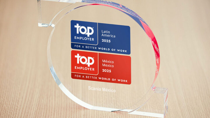 Scania recibe certificación Top Employer en México