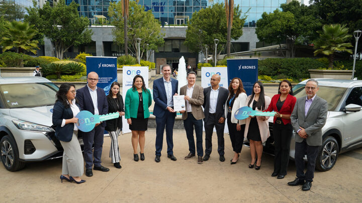Entrega TIP México primera flotilla de 30 autos híbridos a Krones