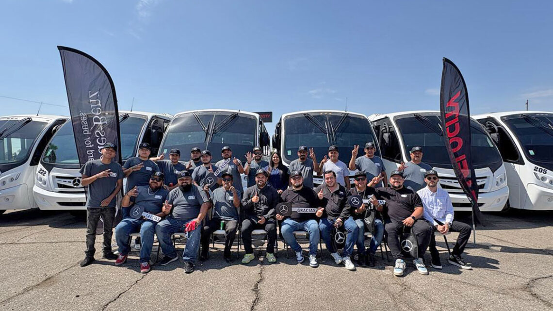Mercedes-Benz Autobuses entrega 15 autobuses en Mexicali Mercedes-Benz Autobuses entrega 15 autobuses en Mexicali