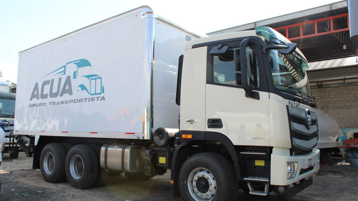 FOTON entrega unidades S35 a Acua Grupo Transportista