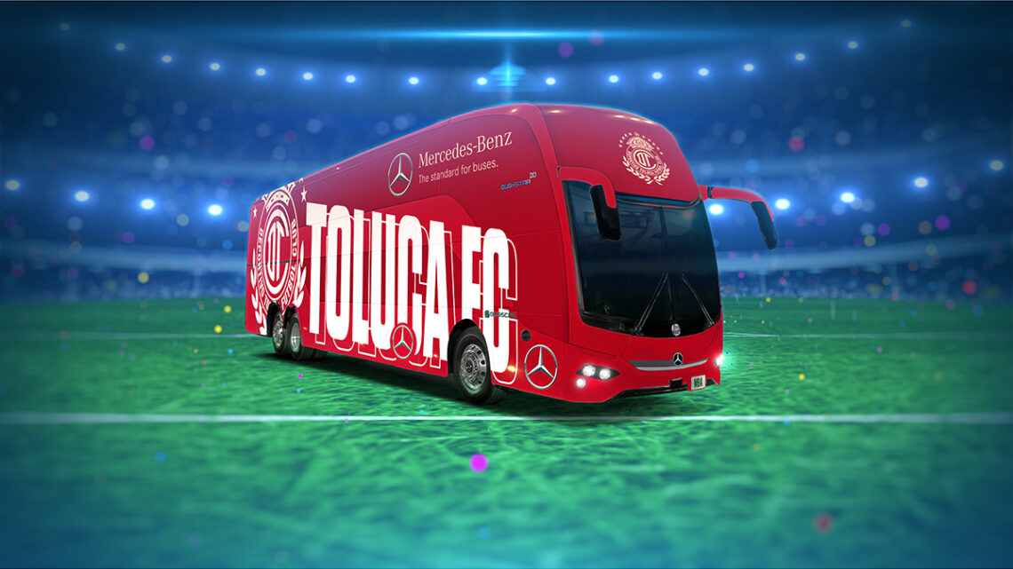 Mercedes-Benz Autobuses, el motor que acompaña al campeón Toluca Mercedes-Benz Autobuses, el motor que acompaña al campeón Toluca