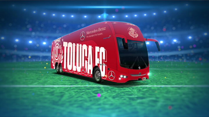 Mercedes-Benz Autobuses, el motor que acompaña al campeón Toluca