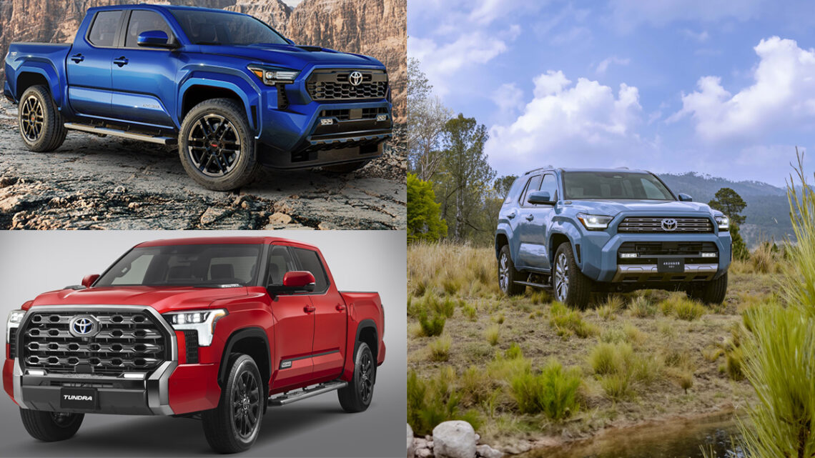 Vehículos Toyota que conquistan cualquier terreno
