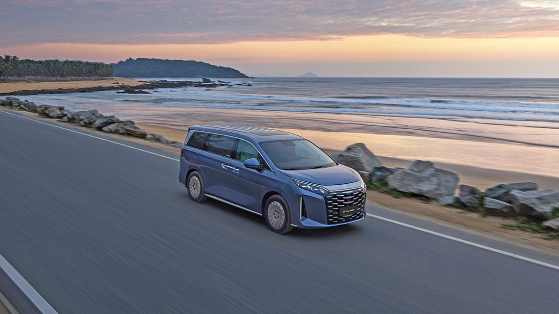 BYD México anuncia el lanzamiento de la nueva miniván BYD M9