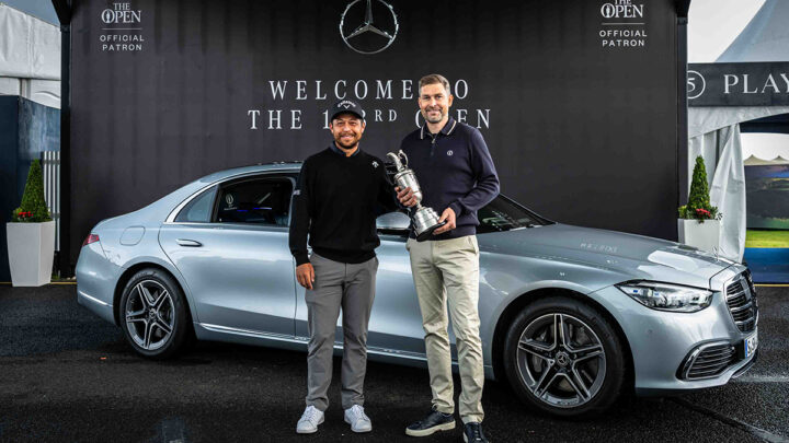 Exclusivo Mercedes-Benz Clase S torneo de Golf The Open en su edición153º