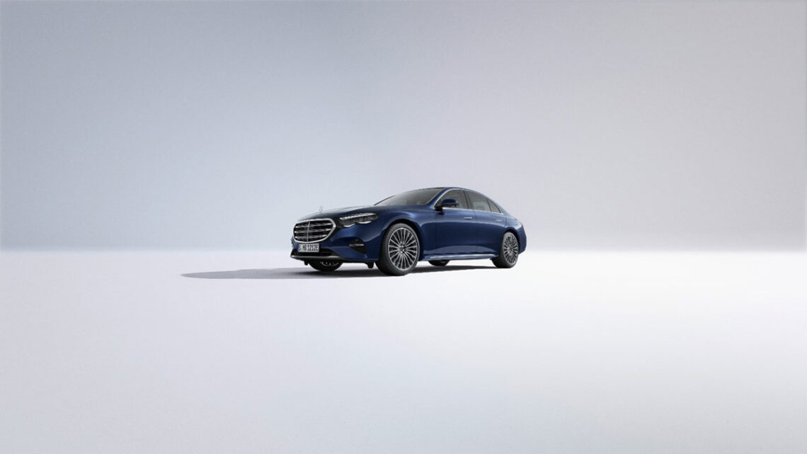 Nuevo E 350 e with EQ Hybrid Technology 26MY: El sedán de negocios más inteligente