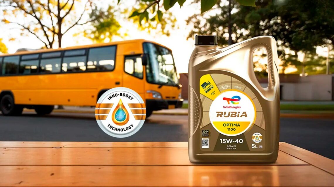 La tecnología detrás del aceite Rubia Optima 1100 15W-40