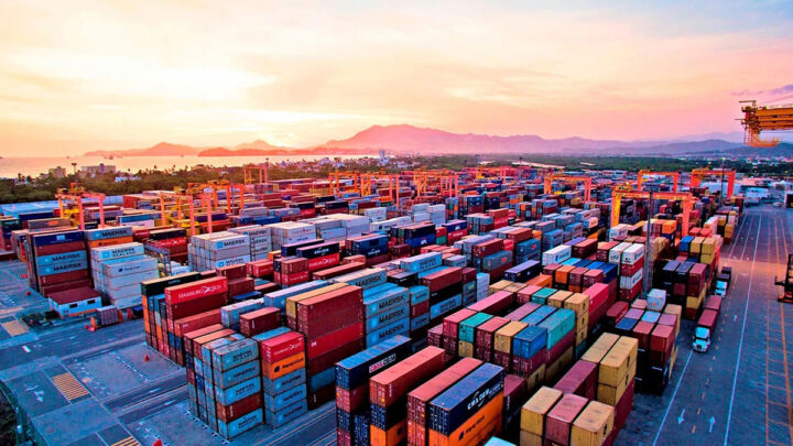 66% de la carga total de toneladas en el Puerto de Manzanillo fue de importaciones