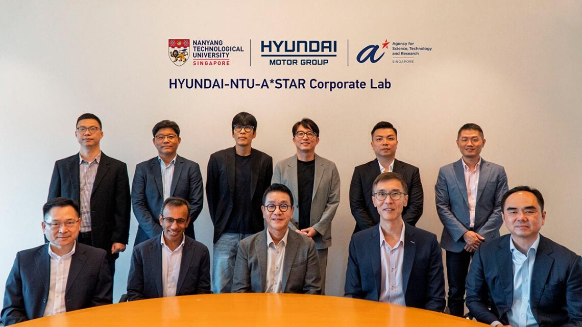 Hyundai, Nanyang y A*STAR abren Corporate Lab en Singapur
