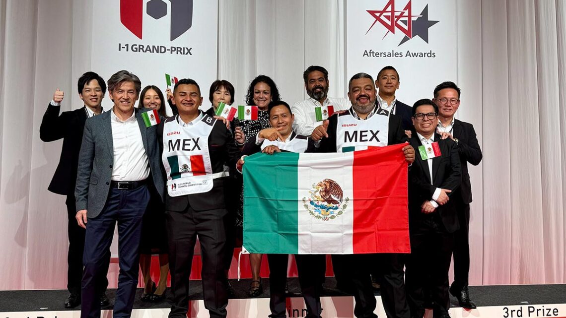 ISUZU Motors MX recibe la “Triple Estrella”