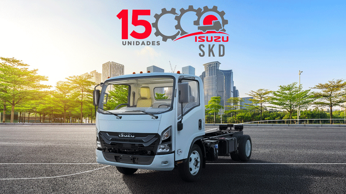 ISUZU celebra su unidad 15,000 ensamblada en su planta de México