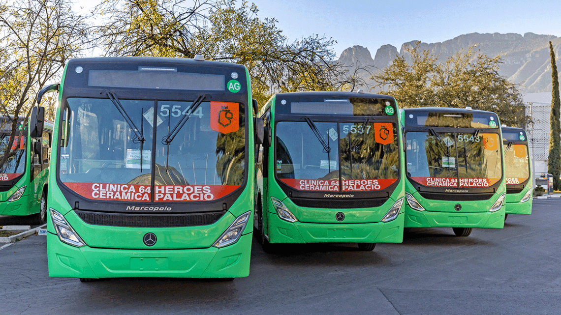 Revoluciona Mercedes-Benz Autobuses la movilidad en Nuevo León