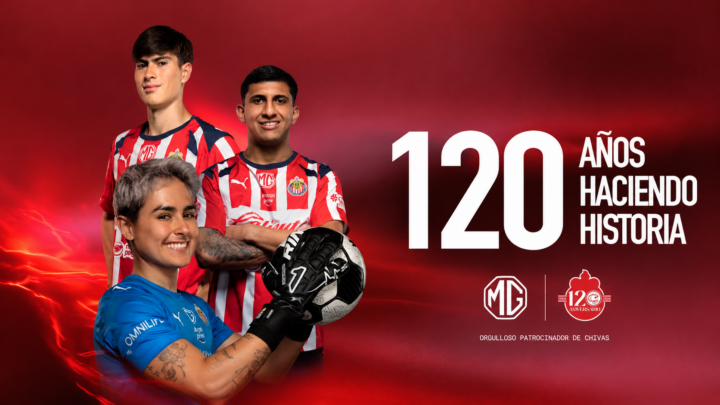 MG Motor celebra junto a Chivas 120 años de historia, identidad y pasión 
