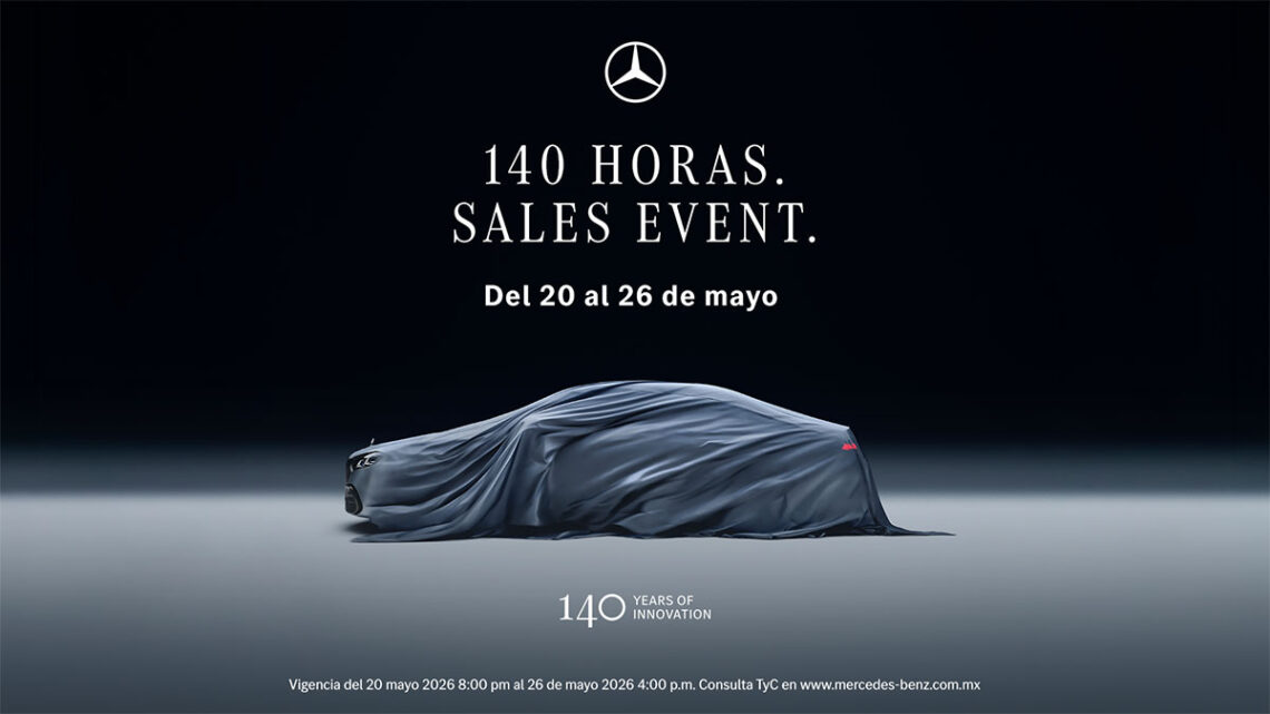 Mercedes-Benz presenta “140 Horas”, una venta especial de celebración