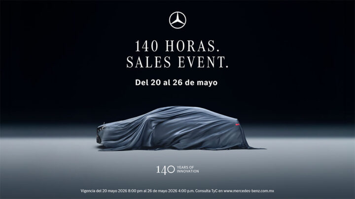 Mercedes-Benz presenta “140 Horas”, una venta especial de celebración
