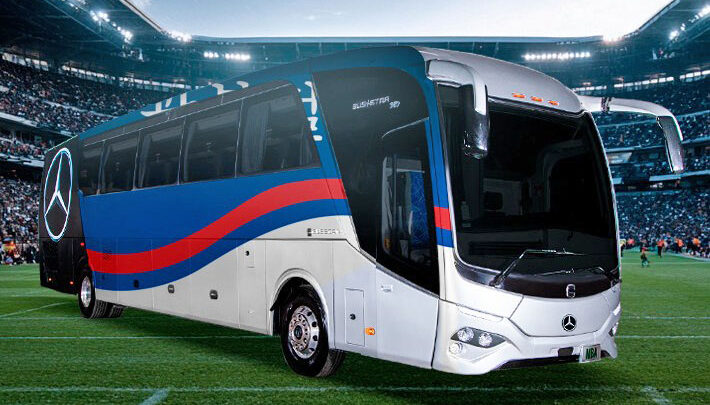 El futbol une a millones de personas; Mercedes-Benz Autobuses las conecta en cada destino