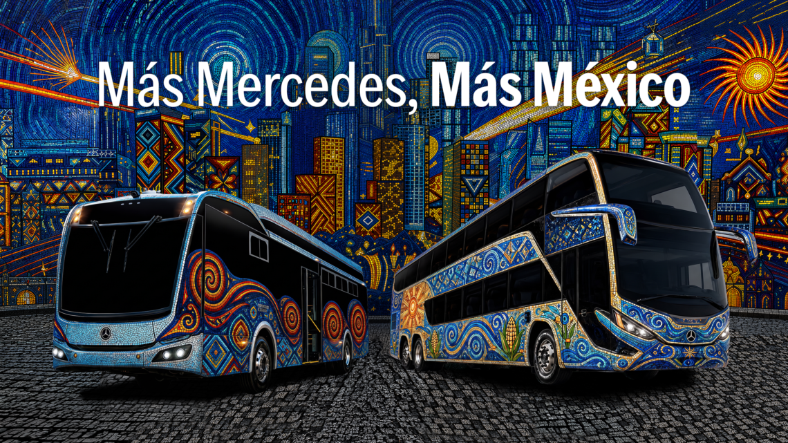 Mercedes-Benz Autobuses: La Estrella que moviliza a México
