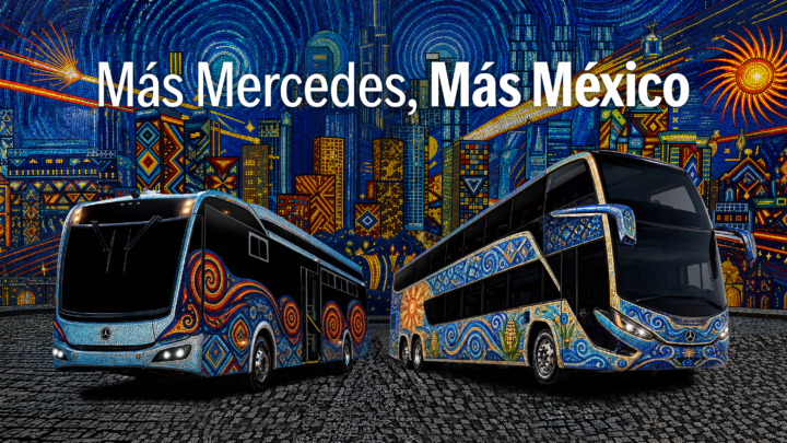 Mercedes-Benz Autobuses: La Estrella que moviliza a México